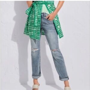 Cabi 100% BF Light Washed Jeans size 2 100% Cotton Classic 2022 Style 6071